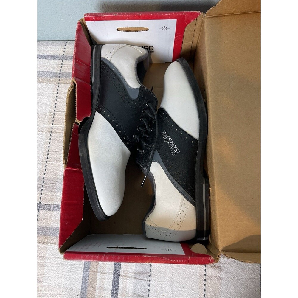 VTG Dexter Wellesley Classic Golf Shoe Interchangeable Spikes F772-2 Mens 10.5